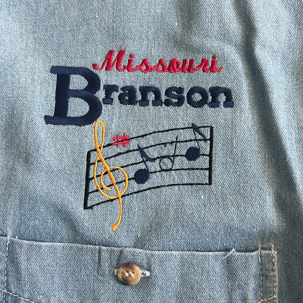 Men’s “Blue Point” Denim Shirt (LG)